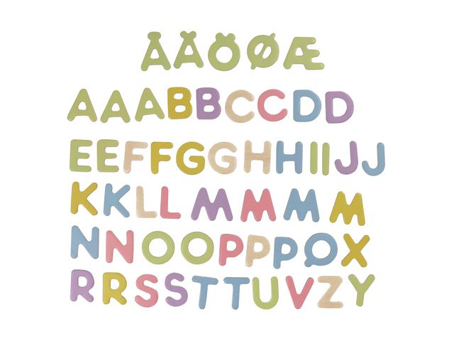 Magnetbokstäver MICKI Senses